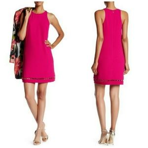 Trina Turk Alek Pink Magenta Shift Dress